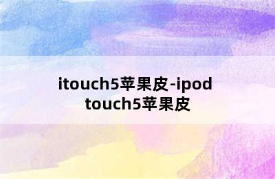 itouch5苹果皮-ipod touch5苹果皮